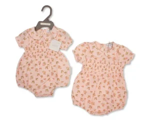 Baby Girls Romper - Roses