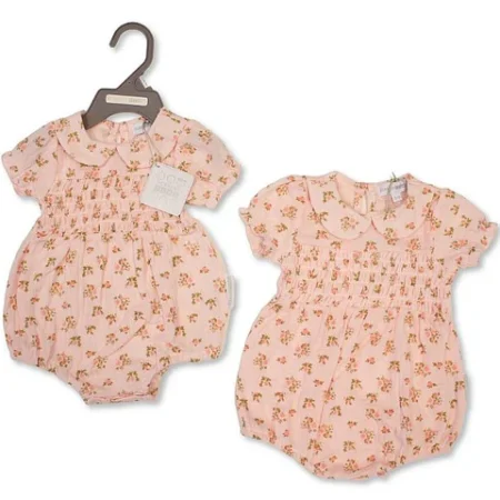 Baby Girls Romper - Roses