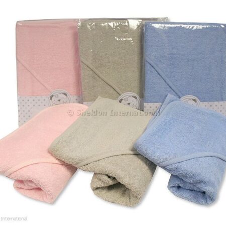 Baby Hooded Towel - Pink