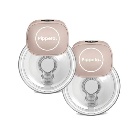 Pippeta Led Wearable Hands Free Breast Pump - 2 Pack | Ash Rose