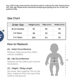 My Carry Potty Blush Pink Organic My Little Training Pants 3pk