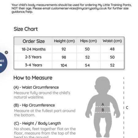 My Carry Potty Blush Pink Organic My Little Training Pants 3pk