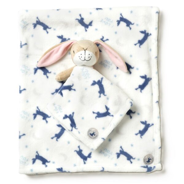 Baby Boys Guess How Much I Love You Comforter & Blanket