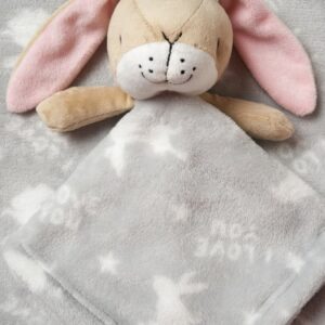 Baby Boys Guess How Much I Love You Comforter & Blanket