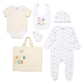 Welcome To The World 6pc Mesh Bag Gift Set