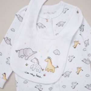 Baby Boys "up, Up & Away" 6 Piece Mesh Bag Gift Set (copy)