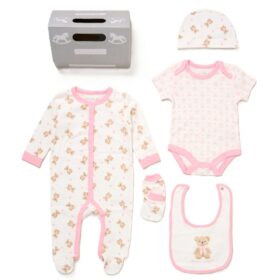 Baby Girls Fairy Mouse 6 Piece Mesh Bag Gift Set (copy)