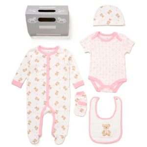 Baby Girls Fairy Mouse 6 Piece Mesh Bag Gift Set (copy)