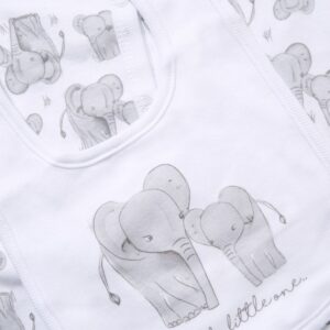 'hello Little One' Elephant 6 Piece Mesh Bag Gift Set