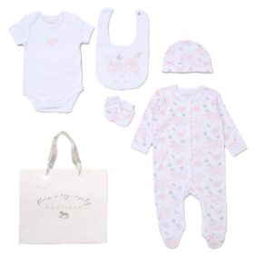 Baby Girls Little Bear 6 Piece Mesh Bag Gift Set (copy)