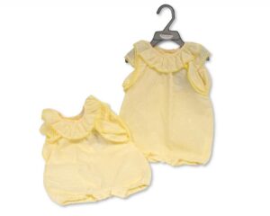 Lemon "broderie Anglaise" Romper
