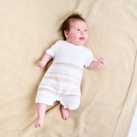 Dandelion Baby Knitted Romper (copy)