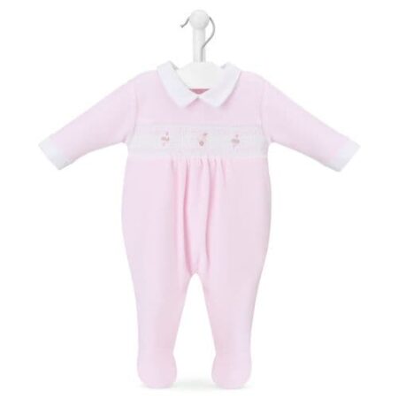 Dandelion Spinning Top Smocked Sleepsuit