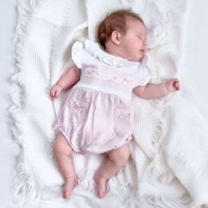 Dandelion Ruffles & Lace Bubble Romper