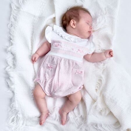 Dandelion Ruffles & Lace Bubble Romper