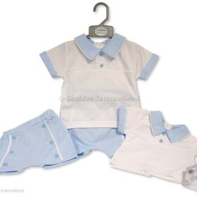 Baby Boys 2 Pcs Shorts Set - Sailor