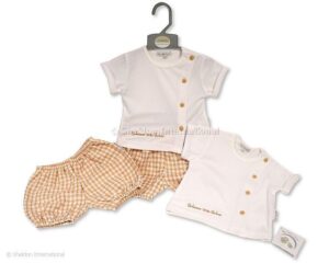 Baby Boys 2 Pieces Set - Welcome To The World