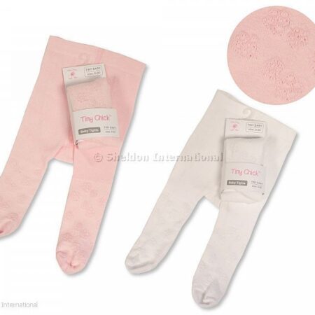 Tiny Baby Cotton Tights- White (copy)