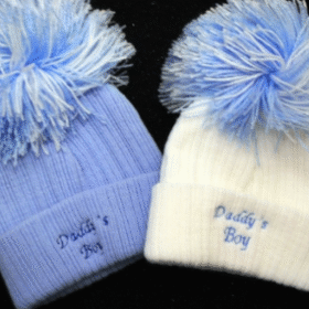 Mummy’s Boy Pom Hat- White 0-6m (copy)