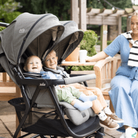Joie Estrella Signature Twin Stroller- Maple