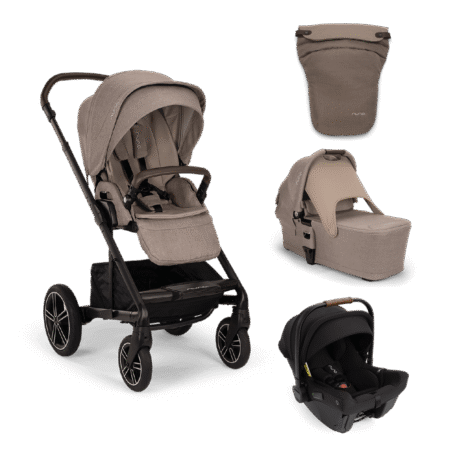 Nuna Mixx™ Next + Pipa™ Urbn Travel System- Biscotti (copy)