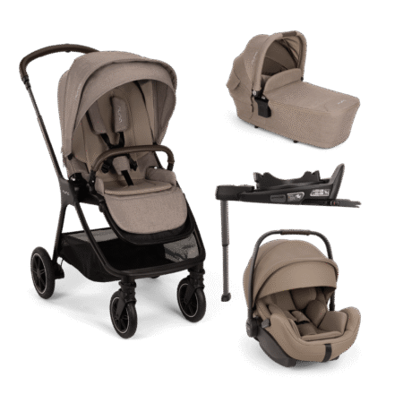 Triv™ Next + Lytl™ + Arra™ Flex + Base™ Curv Travel System- Caviar (copy)