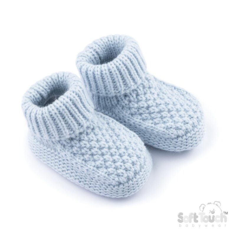 Pink Ribbed Bootees (copy)