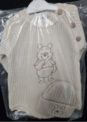 Dandelion Bear Romper With Hat