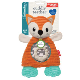 Infantino Go Gaga Cuddly Teether (fox)