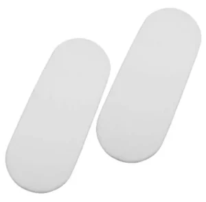 Cuddles Collection Fitted Moses Basket Sheets Twin Pack - White