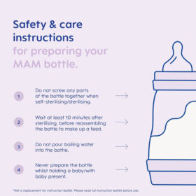 Mam Bottle Starter Sets Pink