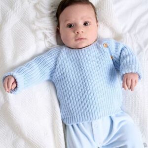 Dandelion Fisherman Knit Jumper- Pink (copy)