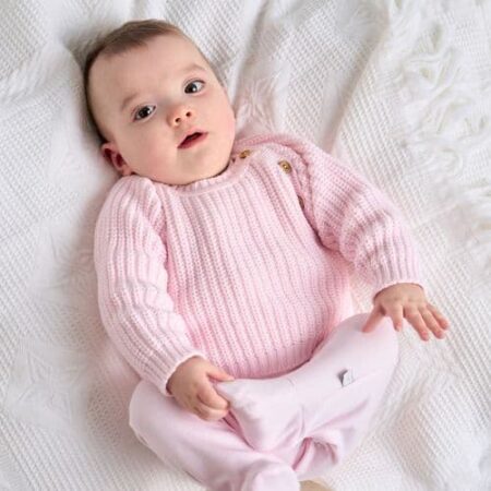 Dandelion Fisherman Knit Jumper- Taupe (copy)