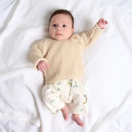Dandelion Fisherman Knit Jumper- Ivory (copy)