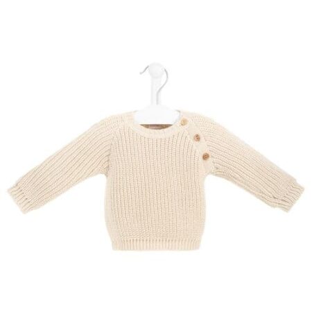 Dandelion Fisherman Knit Jumper- Ivory (copy)
