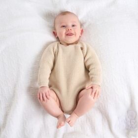 Dandelion Long Sleeve Knitted Romper (copy)