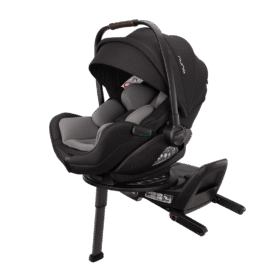Nuna Mixx™ Next + Mixx™ Next Carry Cot + Arra™ Flex + Base Curv Travel System- Caviar