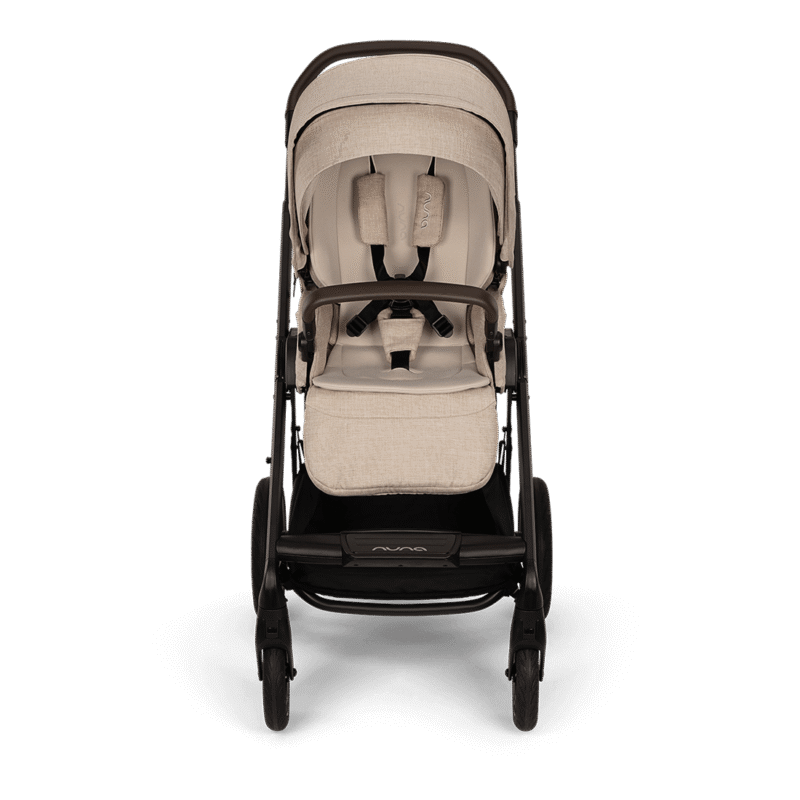Nuna Mixx™ Next + Mixx™ Next Carry Cot + Arra™ Flex + Base Curv Travel System- Biscotti