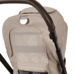 Nuna Mixx™ Next + Mixx™ Next Carry Cot + Arra™ Flex + Base Curv Travel System- Biscotti