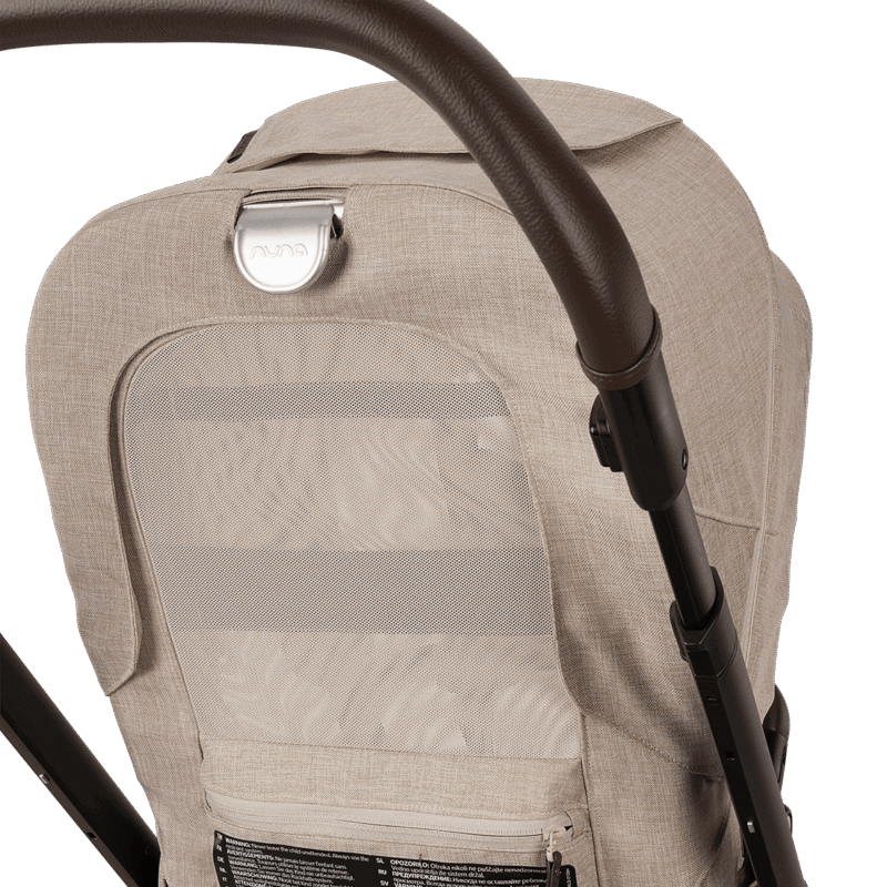 Nuna Mixx™ Next + Mixx™ Next Carry Cot + Arra™ Flex + Base Curv Travel System- Biscotti