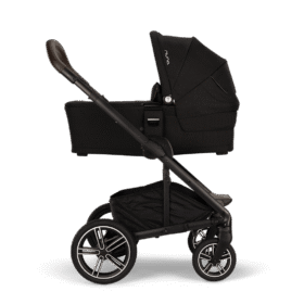 Nuna Mixx™ Next + Mixx™ Next Carry Cot + Arra™ Flex + Base Curv Travel System- Caviar