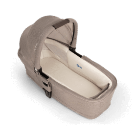 Nuna Mixx™ Next + Mixx™ Next Carry Cot + Arra™ Flex + Base Curv Travel System- Biscotti (copy)