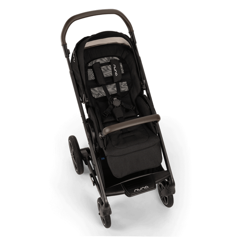 Nuna Mixx™ Next + Mixx™ Next Carry Cot + Arra™ Flex + Base Curv Travel System- Caviar
