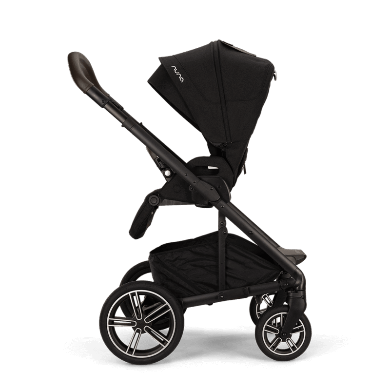 Nuna Mixx™ Next + Mixx™ Next Carry Cot + Arra™ Flex + Base Curv Travel System- Caviar