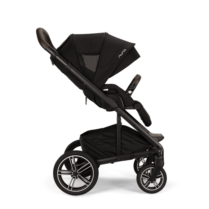 Nuna Mixx™ Next + Mixx™ Next Carry Cot + Arra™ Flex + Base Curv Travel System- Caviar