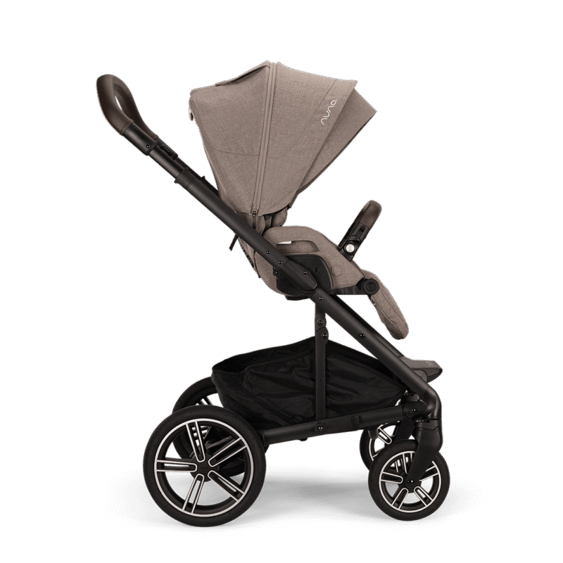 Nuna Mixx™ Next + Mixx™ Next Carry Cot + Arra™ Flex + Base Curv Travel System- Cedar