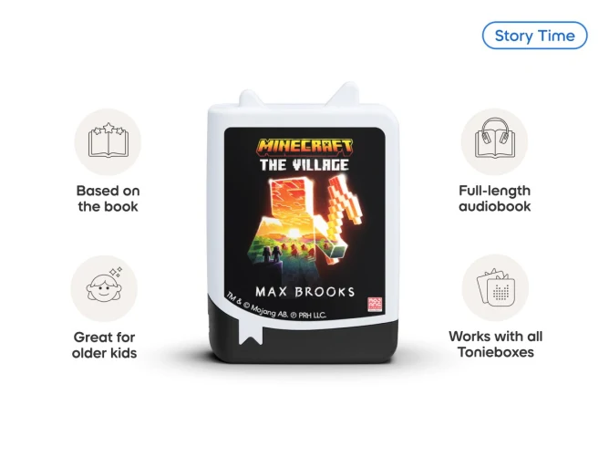 Tonies Book Pocket Tonies: Minecraft: The Village Minecraft Tonies Book Pocket Tonies: Minecraft: The Village Minecraft