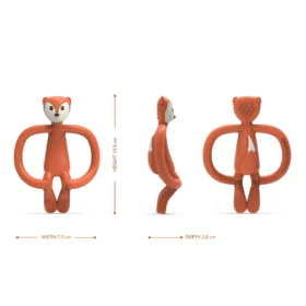 Matchstick Monkey Fudge Fox Teether