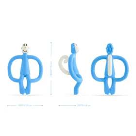 Matchstick Monkey Light Blue Original Teether