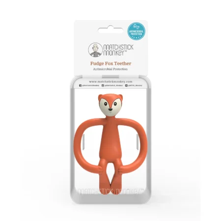 Matchstick Monkey Fudge Fox Teether